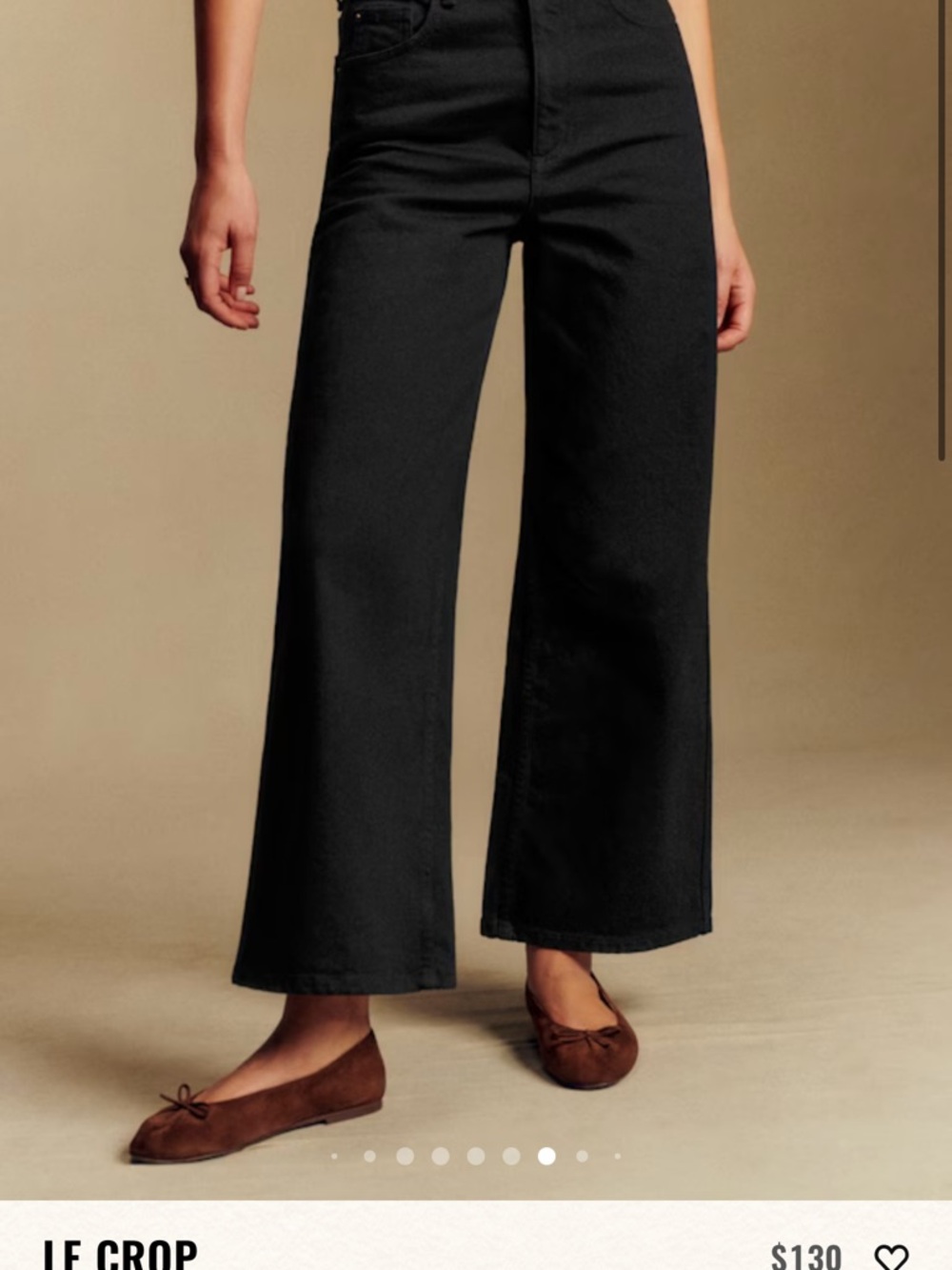 Sezane Le Crop Jean